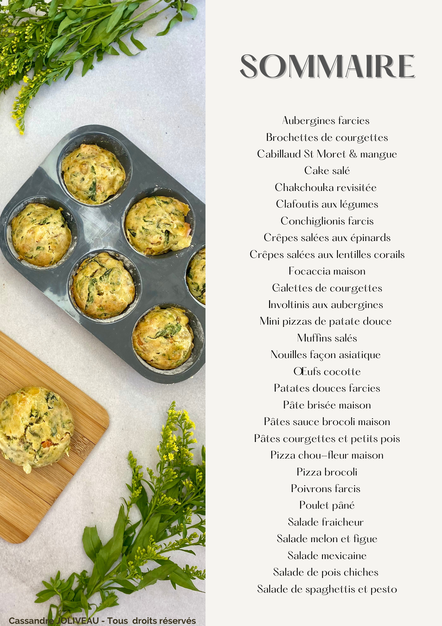 Ebook recettes d'été