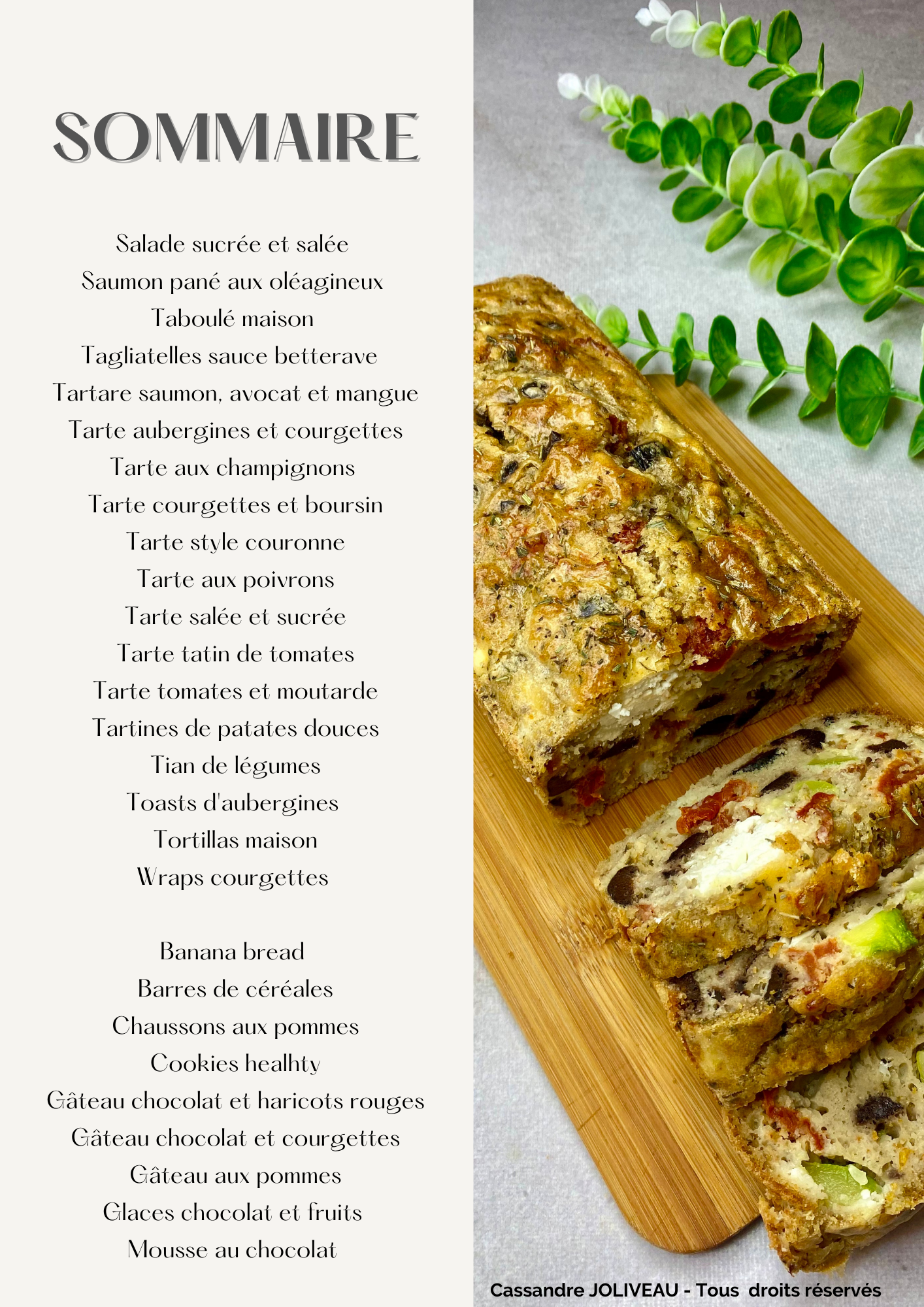 Ebook recettes d'été